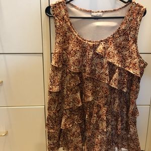 Roz & Ali sleeveless blouse